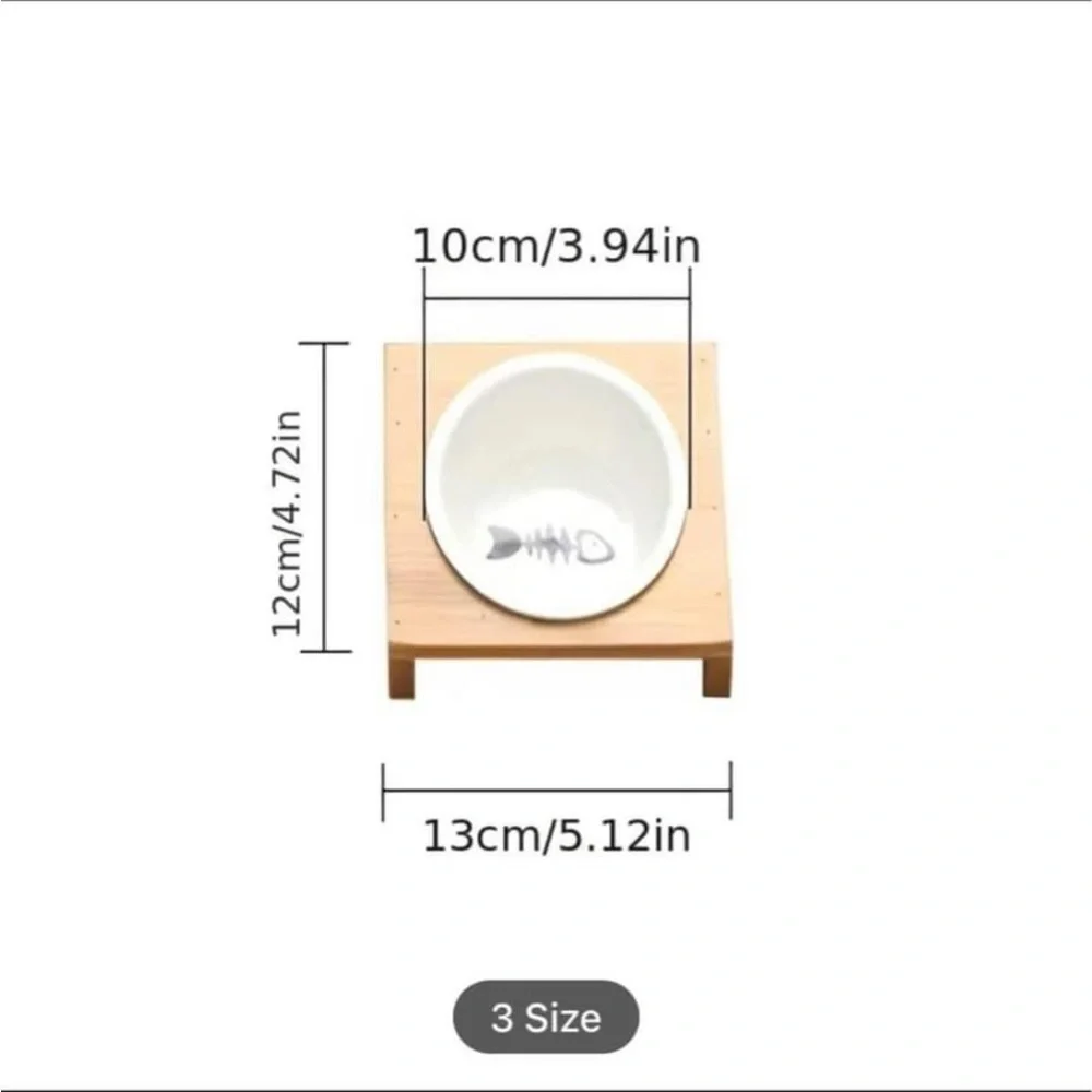 Raised Cat Bowl